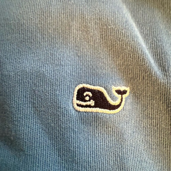 Vineyard Vines 1/4 Zip Pullover Sweater Size XL Blue Whale Embroidered Golf - Picture 6 of 8